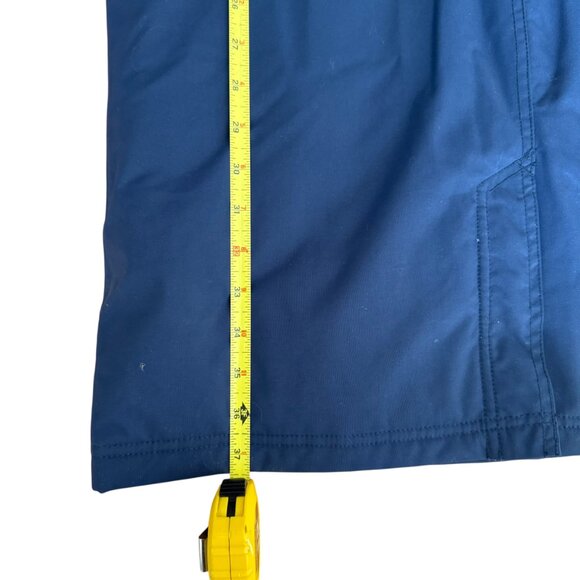 Eddie Bauer Men’s Mainstay insulated waterproof Navy trench coat, size Medium - Picture 6 of 7